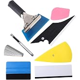 GISSVOGEEK 17-in-1 Car Window Film Tinting Tools Kit, Auto Vinyl Wrap Squeegee Set, Glass Protective Film Installer with Tint Squeegee &amp; Utility Knife, Ideal for Vehicle Glass and DIY Projects