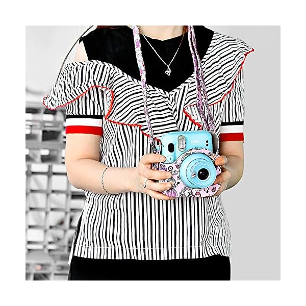 Kameratasche Tasche Kompatibel mit Fujifilm für Instax Mini 11 Sofortbildkamera mit Schultergurt und Fotozubehör Tasche… – Bild 7