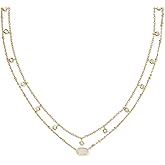 Kendra Scott Emilie Crystal Multi Strand Necklace, Fashion Jewelry for Women