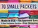 Wholesale Color PowderTM 70 Individual Packets Holi Powder Made in the USA Run Powder Gulal Colored Cornstarch