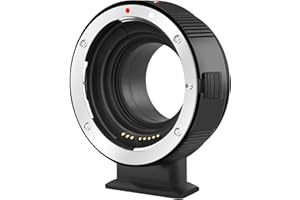 7artisans EF-EOS R Lens Adapter Auto-Focus Lens Converter Ring Compatible for Canon EF/EF-R Lens and Canon EOS R-Mount Camera