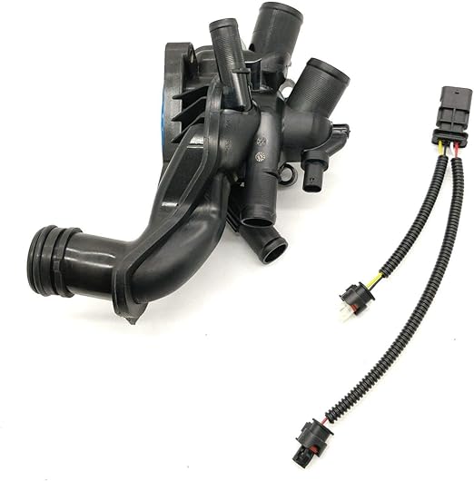 Engine Coolant Thermostat Housing with Adapter Lead for