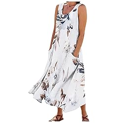 Plus Size Maxi Dresses for Women 2023,Casual Summer