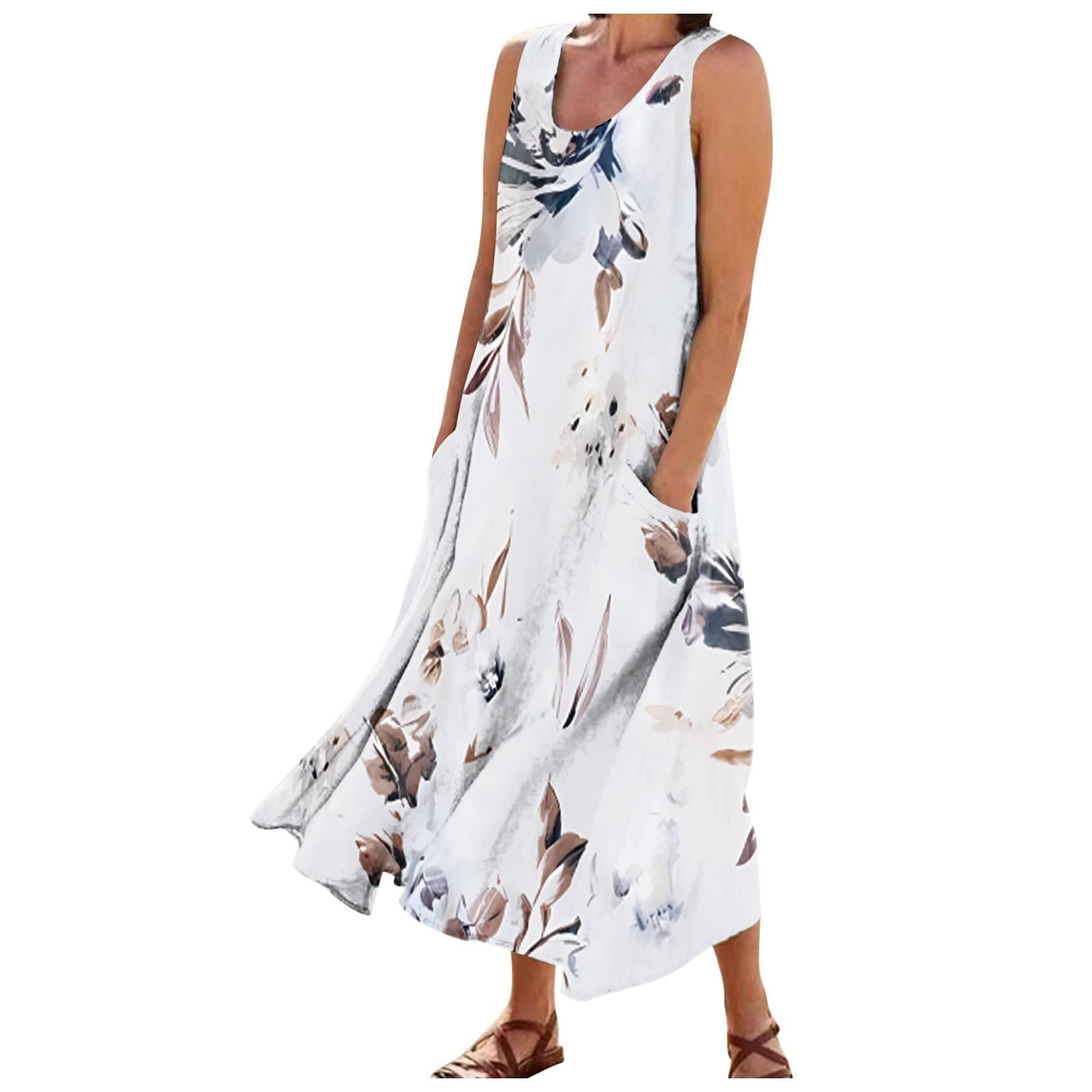 Plus Size Maxi Dresses for Women 2023,Casual Summer
