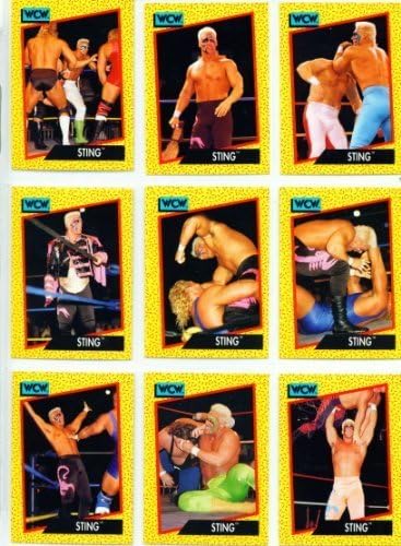 Impel WCW World Championship Wrestling Trading Card Base Set by Impel
