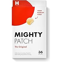Mighty Patch Original from Hero Cosmetics - Hydrocolloid Acne Pimple Patch for Zits and Blemishes, Spot Treatment…