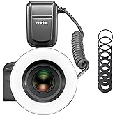 Godox MF-R76 Macro Ring Flash for Sony, for Canon, for Nikon, for Fuji Camera