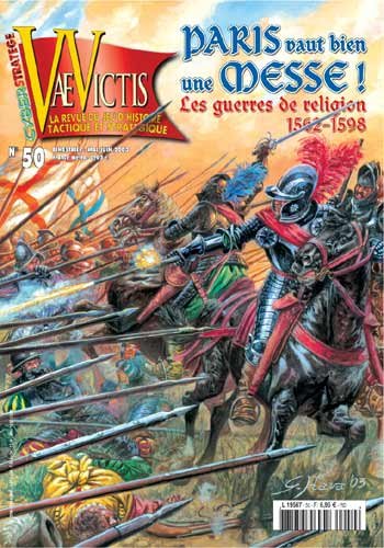 VV: Vae Victis Magazine #50, with Les Guerres de Religion 1562-98 Board Game [French Language Content]