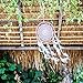 Caught Dreams Dream Catcher ~ White Crochet, Boho, Gypsy, Hippie Style 10