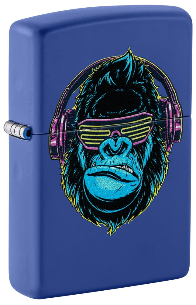 Zippo Lighter, Metal, Royal Blue Matte