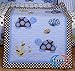 GEENNY Boutique Crib Bedding Set, Sea Turtle, 13 Piece