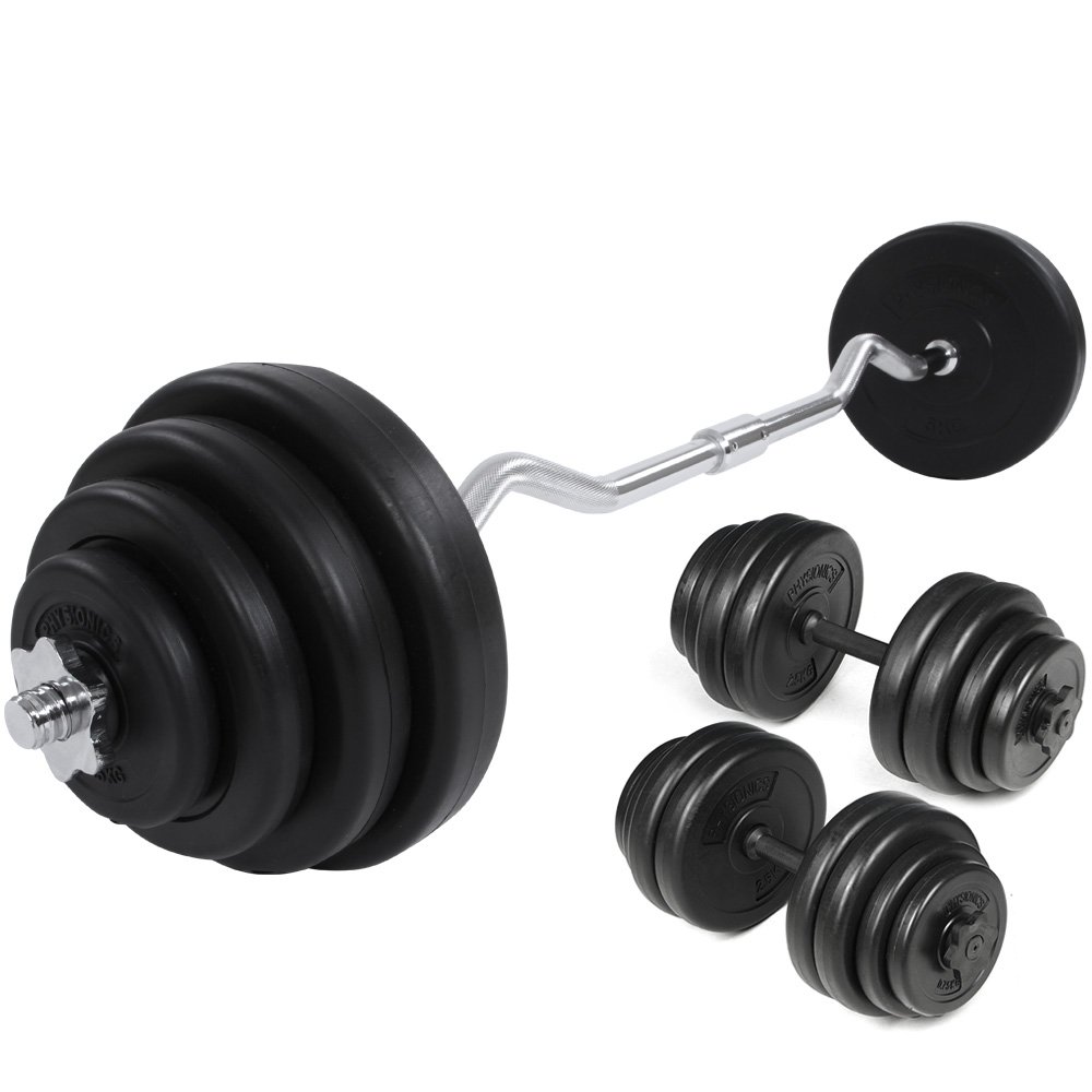 con cuantos kilos empezar mancuernas