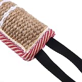 Hyrew FANTESI Jute Bite Pillow Tug Toy for Medium to Large Dogs - Style 2 view 3