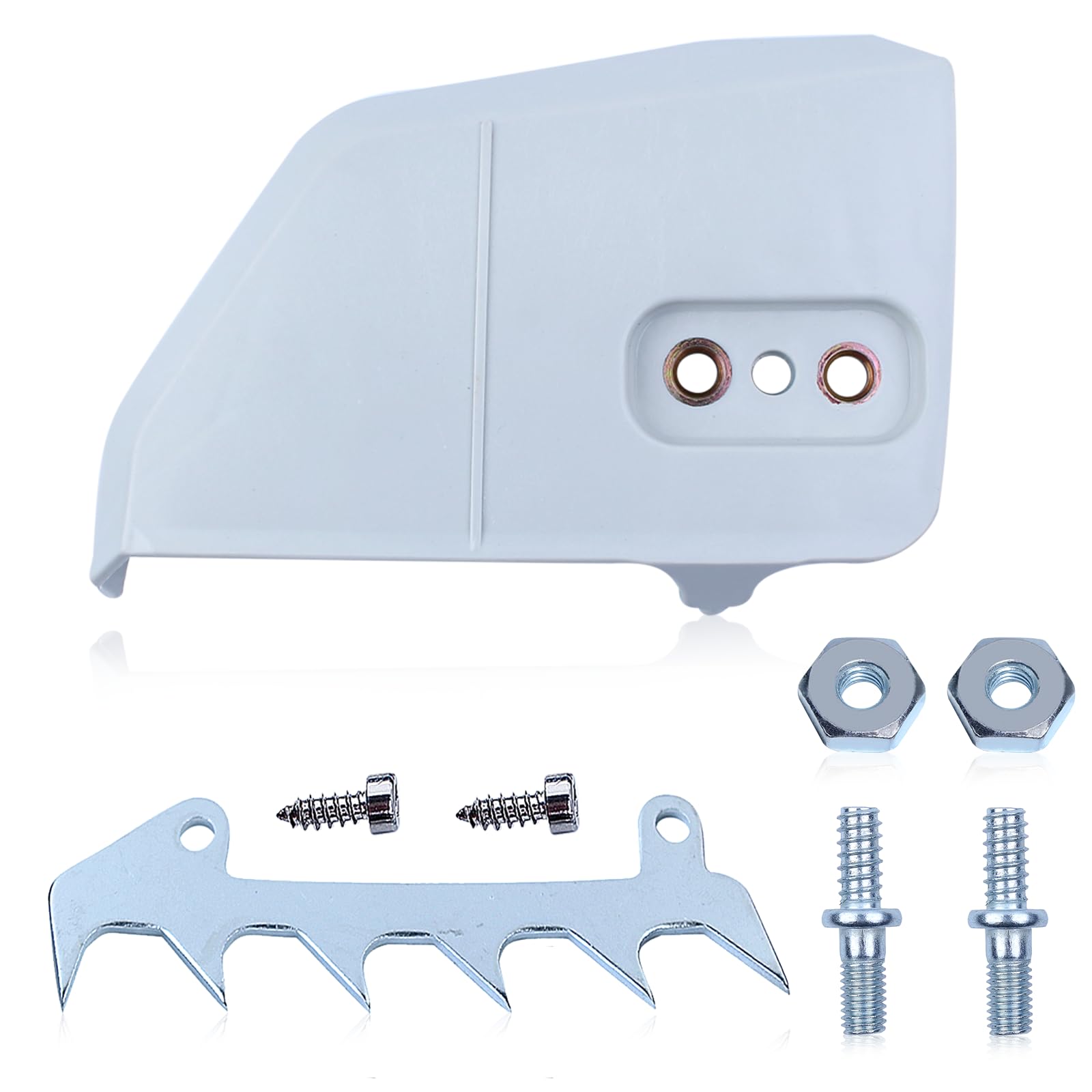 Haishine Chain Sprocket Cover with Bumper Spike for STIHL 017 018 021 023 025 MS170 MS180 MS210 MS230 MS250 Chainsaw