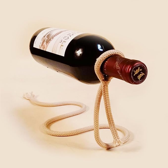 rope wine holder