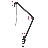Gator Frameworks Deluxe Desk-Mounted Broadcast