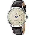 Orient Men's '2nd Gen. Bambino Ver. 2' Japanese Automatic Stainless Steel and Leather Dress Watch