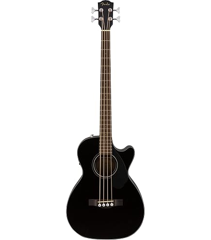 Fender Acoustic Bass Guitar, 4-String, Kingman V2 with Fishman