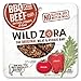 Wild Zora Meat & Veggie Bars, BBQ Beef, 10-Pack, 100% Grass Fed Beef, Healthy Jerky Paleo Snacks with Veggies, Gluten Free, Soy Free, High Protein, No Added Sweetener, Beef Jerky Snack Packs