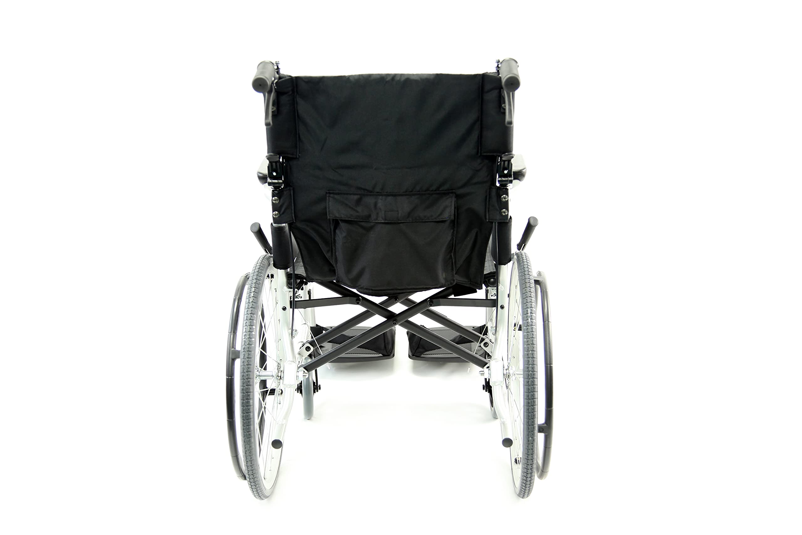 Karman K-2512 19 lbs Ultra Light Ergonomic Wheelchair with Removable Footrest