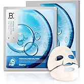 Bano PDRN Collagen Gel Mask - Korean Overnight Face Mask for Firming & Deep Hydrating | Biome PDRN for Skin Elasticity | Korean Skin Care for Sensitive Skin | Fragrance-Free |1.23 oz, 4EA