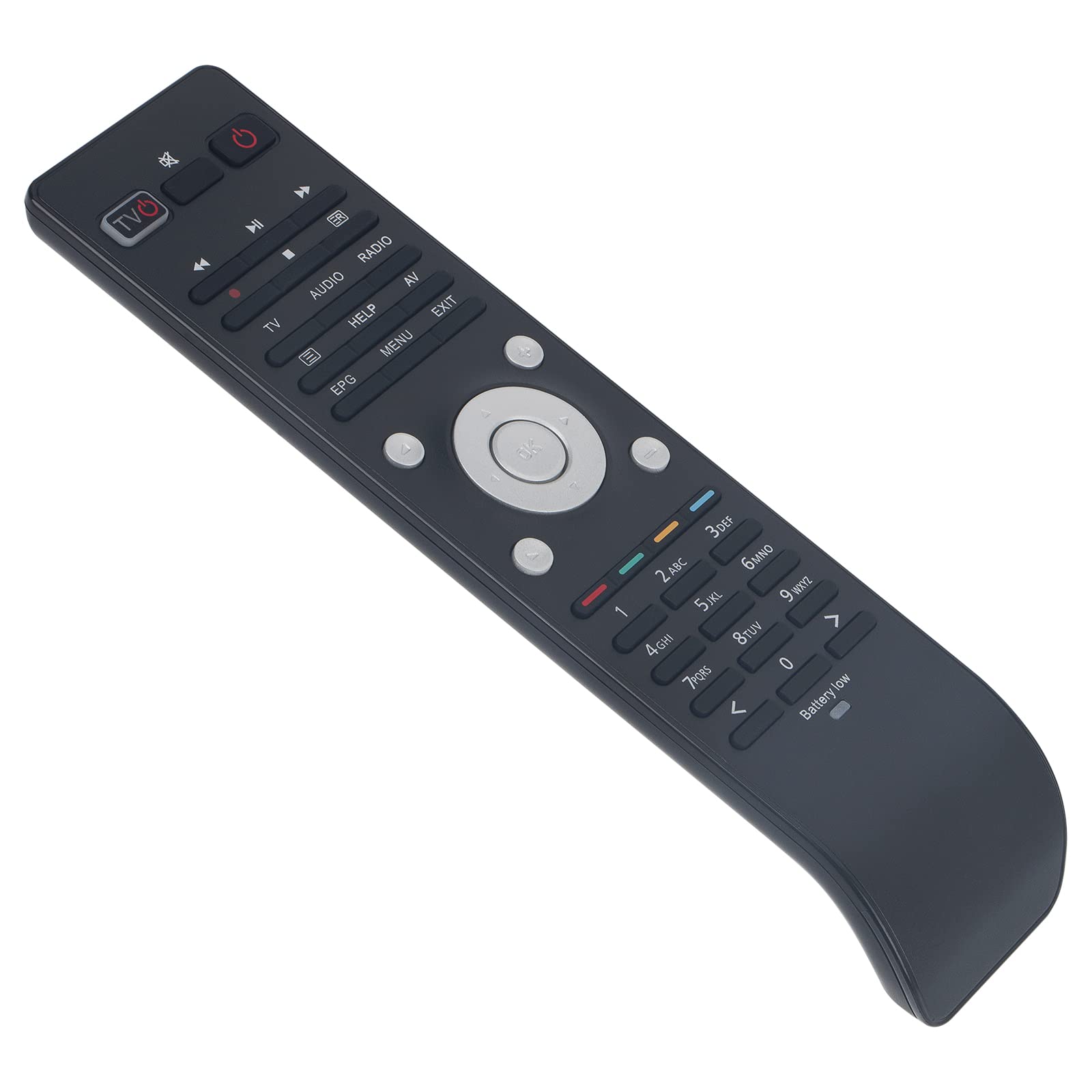 VINABTY Remote Control Replace Compatible with VU+SOLO for VU+SOLO2 for VU+DUO for VU+DUO2 for VU+ULTIMO for VU+UNO for VU+ZERO for VU+SOLO 4k/UNO 4K/ULTIMO4K for VU Duo 2/VU Solo2 Mini TV Box Set-top