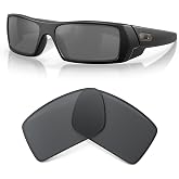 Oakley Gascan OO9014 Polarized Replacement Lenses | In Black Iridium. Polarized options available. Bonus kit: cleaning spray, cloth, screwdriver &amp; mirror.