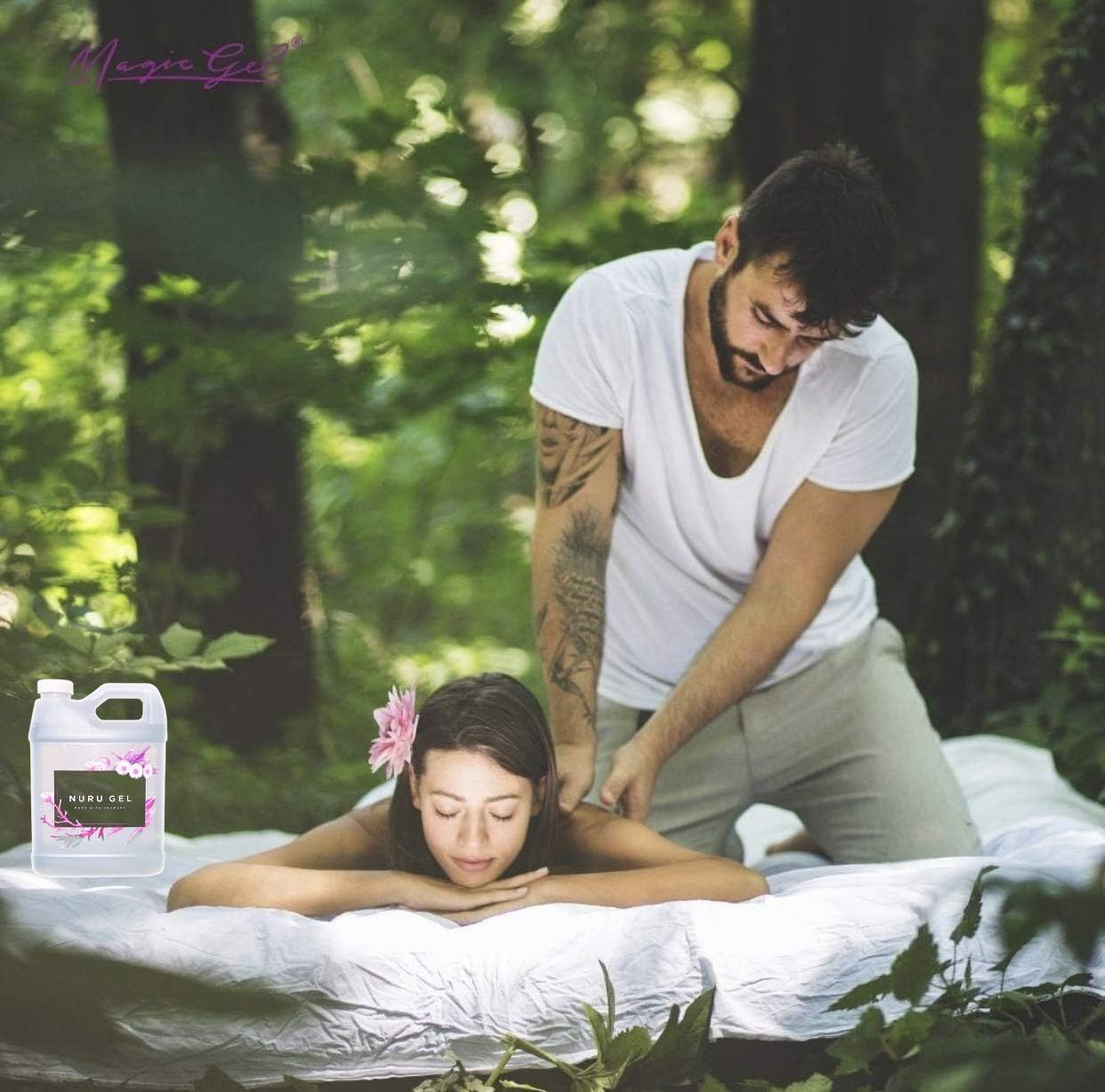 Mr Nori's Magic Gel 1L Authentic Nuru Massage Gel, Transparent, 1 l (Pack of 1) - Image 4