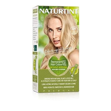 Amazon Com Naturtint Permanent Hair Color 10n Light Dawn Blonde Pack Of 1 Ammonia Free Vegan Cruelty Free Up To 100 Gray Coverage Long Lasting Results Chemical Hair Dyes Beauty