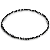 Amber Guru Baltic Amber Necklace for Women and Men (Authentic, Certified) - 21.7 Inches, Raw/Unpolished Beads - Handcrafted Unisex Amber Bead Jewelry for Adults