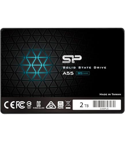 SP A55 1TB SSD 2.5インチ SATA III　未開封 Amazon.com: Silicon Power 1TB SSD 3D NAND A55 SLC Cache