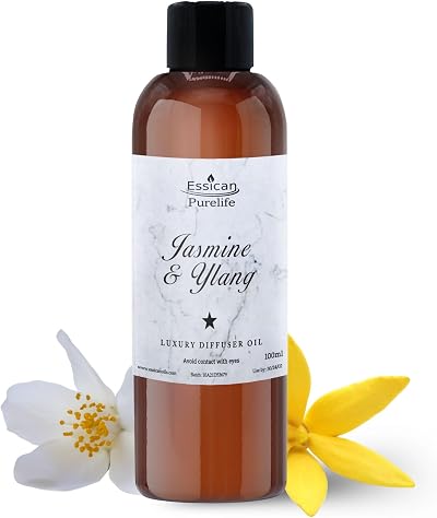 Essican Purelife Jasmine & Ylang Ylang Reed Diffuser Oil Refill 100ml