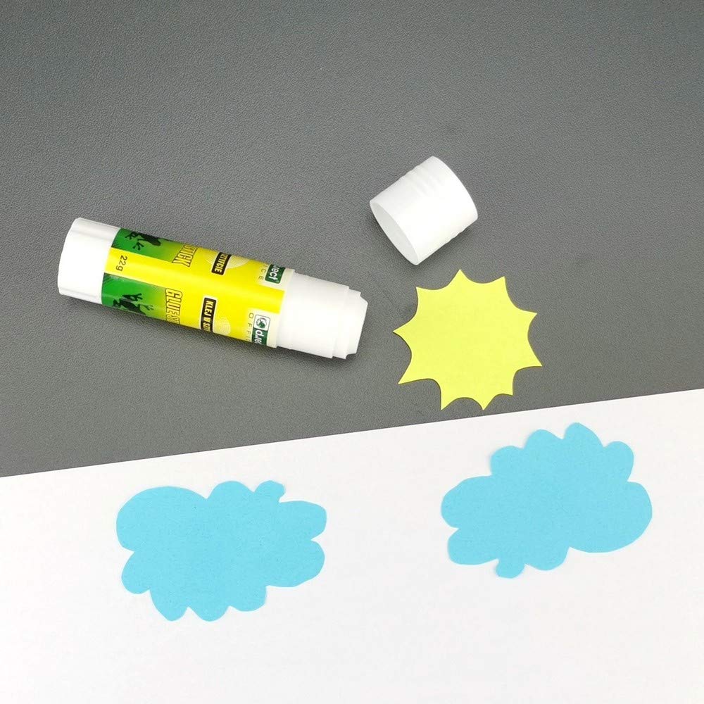 D.RECT Glue Stick 22g - PVA Glue for Craft Art Scrapbooking - Strong Hold Adhesive for Home School & Office Supplies, Pack of 12 - Image 3