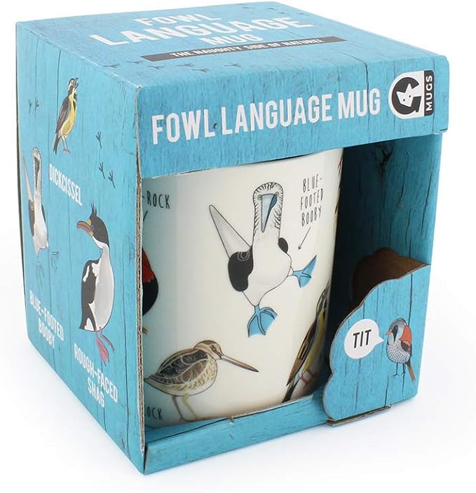 Ginger Fox Fowl Language Bird Novelty Mug Packed With Seemingly
