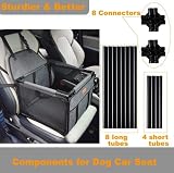GoBuyer Waterproof Pet Car Seat Booster Carrier Grey 40x40cm view 5