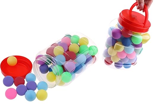 Cats Dogs Toy Carnival Games Crafts Plastic Table Tennis Ball For