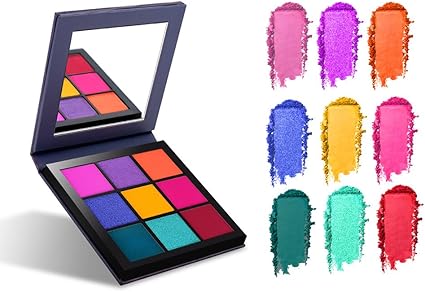 Nykkola 9 Color Matte And Shimmer Eyeshadow Palette Makeup Kit