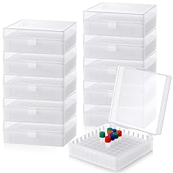 Kingdder 10 Pack 100 Well Centrifuge Tube Cryogenic