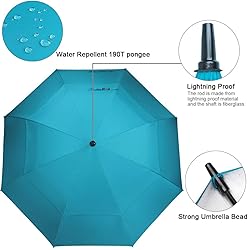 G4Free 62 inch Extra Large Windproof Golf Umbrella