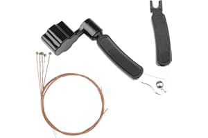 EISON Guitar String Winder Guitar Cutter and Bridge Pin Puller 3 in 1 Guitar Repair Tool Musical Instrument Accessories for Electric & Acoustic Guitar Ukulele Banjo Mandolin Bass……