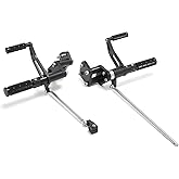 TOFR CNC 10" Forward Controls for Harley 2014-2023 Sportster 883 1200 | Foot Pegs Levers Linkages Compatible with XL883 XL1200 Iron 883 1200 Forty Eight 1200 Seventy Two 1200