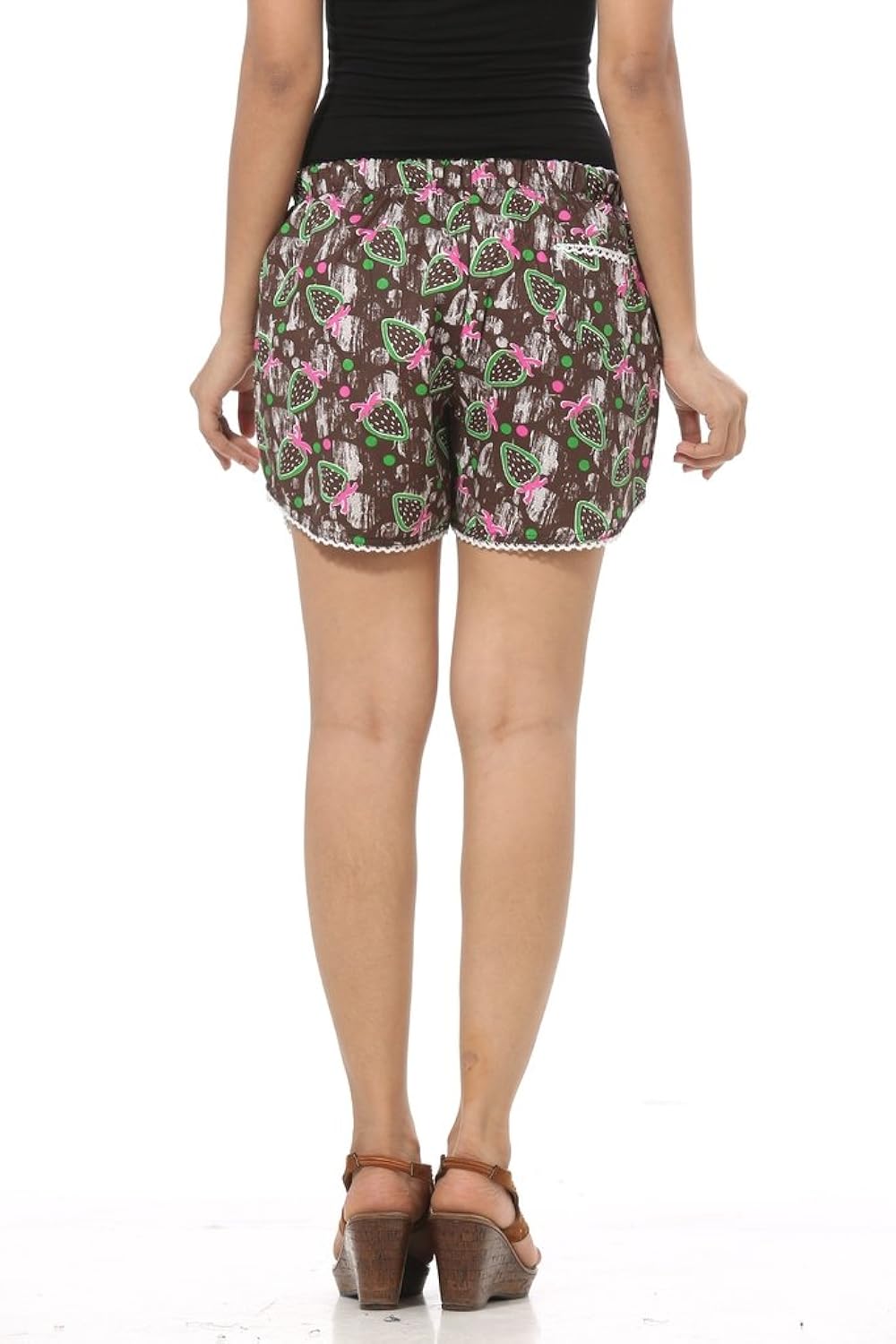 abony multicolor printed women's short