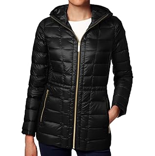mk packable down coat