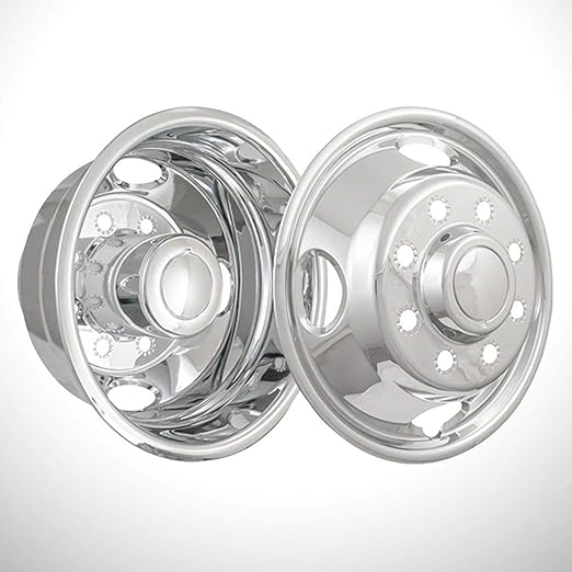 Elite Auto Chrome Matte 17' Wheel Simulators fit for 2005