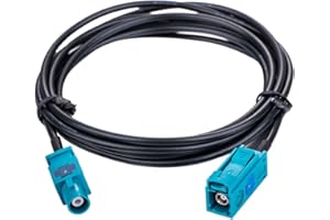 YONGJIANGXIA DAB Audio GPS Antenna Extension Cable Fakra 500CM Compatible with VW BMW Audi Mercedes Benz