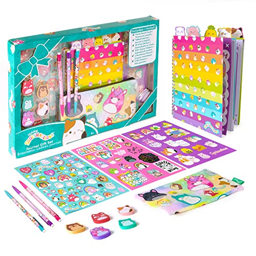 Fashion Angels Squishmallows Journal Gift Set - Includes Journal, Pencil Pouch, Squishmallows ...