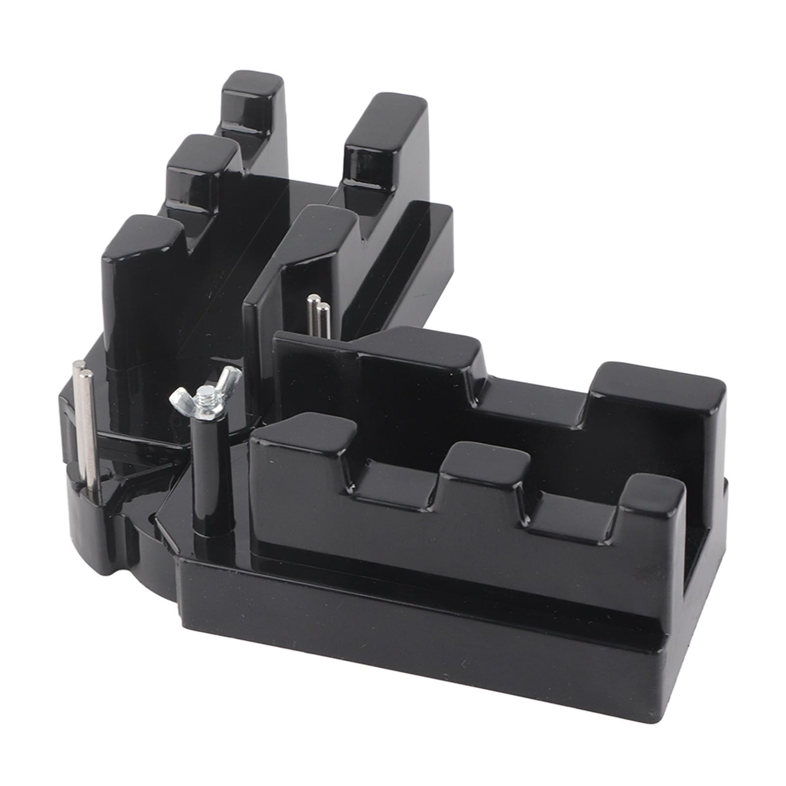 Mitre Measuring Cutting Tool, 2 in 1 Self Contained Guide Plug Accurate Cutting Mitre Angles Cutting Tool 85°-180° Measurement Angle Heat Resistant ABS Miter Saw Protractor Tool