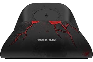 8BitDo Ultimate Charging Dock for Xbox Controllers, Gears of War: E-Day | Oficialmente licenciado, carregamento sem fio, mantenha a porta da bateria original, controles XBOX Series X|S e XBOX One