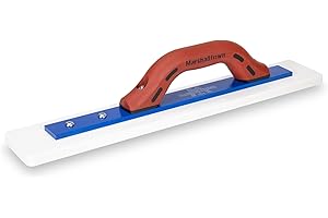 MARSHALLTOWN White Lightning Hand Float, Concrete Floating Made Faster and Easier, Smooth Professional Results, Made in the USA, WTLF18