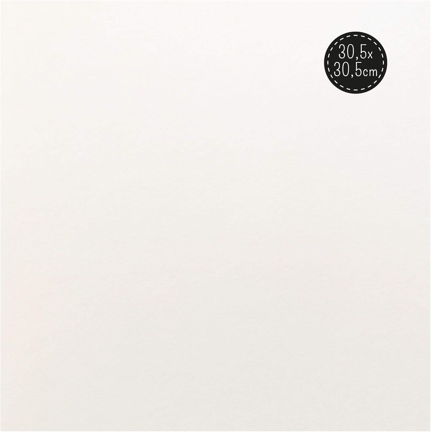 Vaessen Creative Florence Watercolour Paper 12x12 in Ivory, 300 GSM, Artist Grade Quality, Smooth Surface - Image 3
